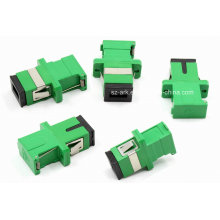 Sc/APC Green Shutter Fiber Optical Adapter